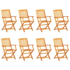 VIDAXL Ensemble De Jardin Pliable En Acacia -Promos Le Jardin Vivant Magasin 64498682287c29.11153350