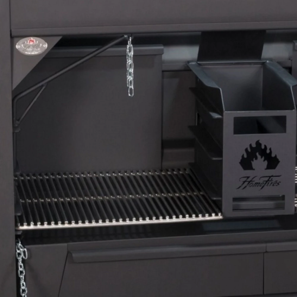 Braai - Grille Steak Inox 50x48 Cm Pour Barbecue Bois 4 Braai - Grille Steak Inox 50x48 Cm Pour Barbecue Bois – Image 2