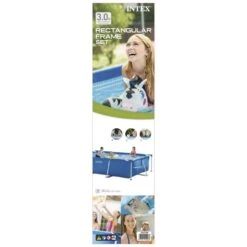 Intex Piscine Tubulaire Rectangulaire 3,00 X 2,00 X 0,75 M -Promos Le Jardin Vivant Magasin 644be56200a817.46531200