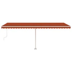 VIDAXL Auvent Automatique Capteur De Vent Led 600x300 Cm Orange Marron 13 VIDAXL Auvent Automatique Capteur De Vent Led 600x300 Cm Orange Marron -Promos Le Jardin Vivant Magasin 64515c61386568.59678470