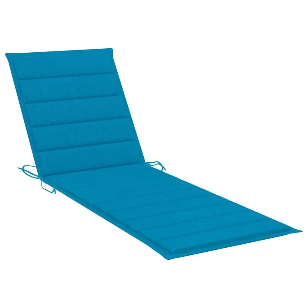 VIDAXL Chaise Longue Double Et Coussins Bleu Pin Imprégné 6 VIDAXL Chaise Longue Double Et Coussins Bleu Pin Imprégné – Image 4