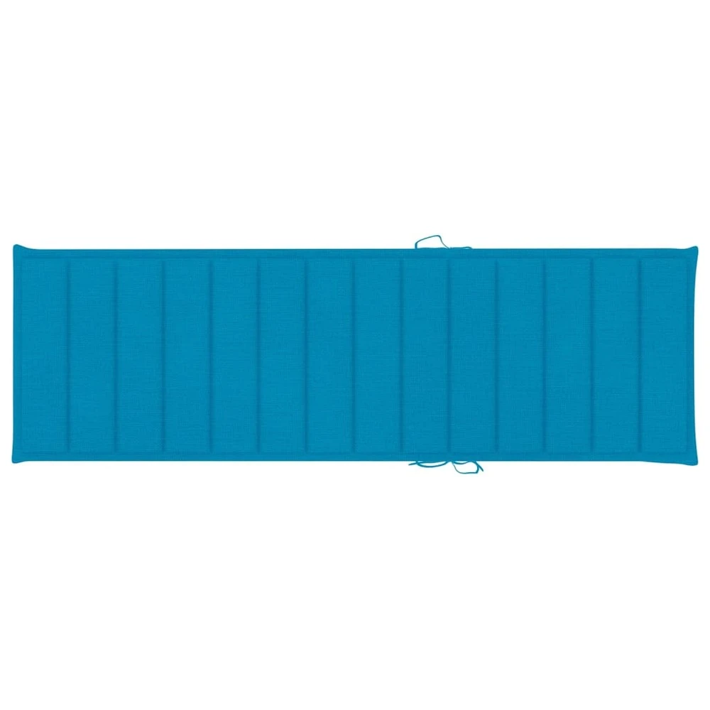 VIDAXL Chaise Longue Double Et Coussins Bleu Pin Imprégné 8 VIDAXL Chaise Longue Double Et Coussins Bleu Pin Imprégné – Image 6