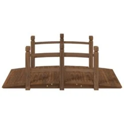 VIDAXL Pont De Jardin Avec Garde-corps 150x67x56cm Bois Massif épicéa -Promos Le Jardin Vivant Magasin 6455494524a5b0.43221561