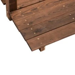 VIDAXL Pont De Jardin Avec Garde-corps 150x67x56cm Bois Massif épicéa -Promos Le Jardin Vivant Magasin 6455494527a076.46209767