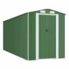 VIDAXL Abri De Jardin Vert 192x523x223 Cm Acier Galvanisé -Promos Le Jardin Vivant Magasin 645583cdd486c0.93600085
