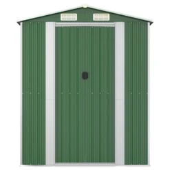 VIDAXL Abri De Jardin Vert 192x938x223 Cm Acier Galvanisé 12 VIDAXL Abri De Jardin Vert 192x938x223 Cm Acier Galvanisé -Promos Le Jardin Vivant Magasin 645583d27c4989.09583018