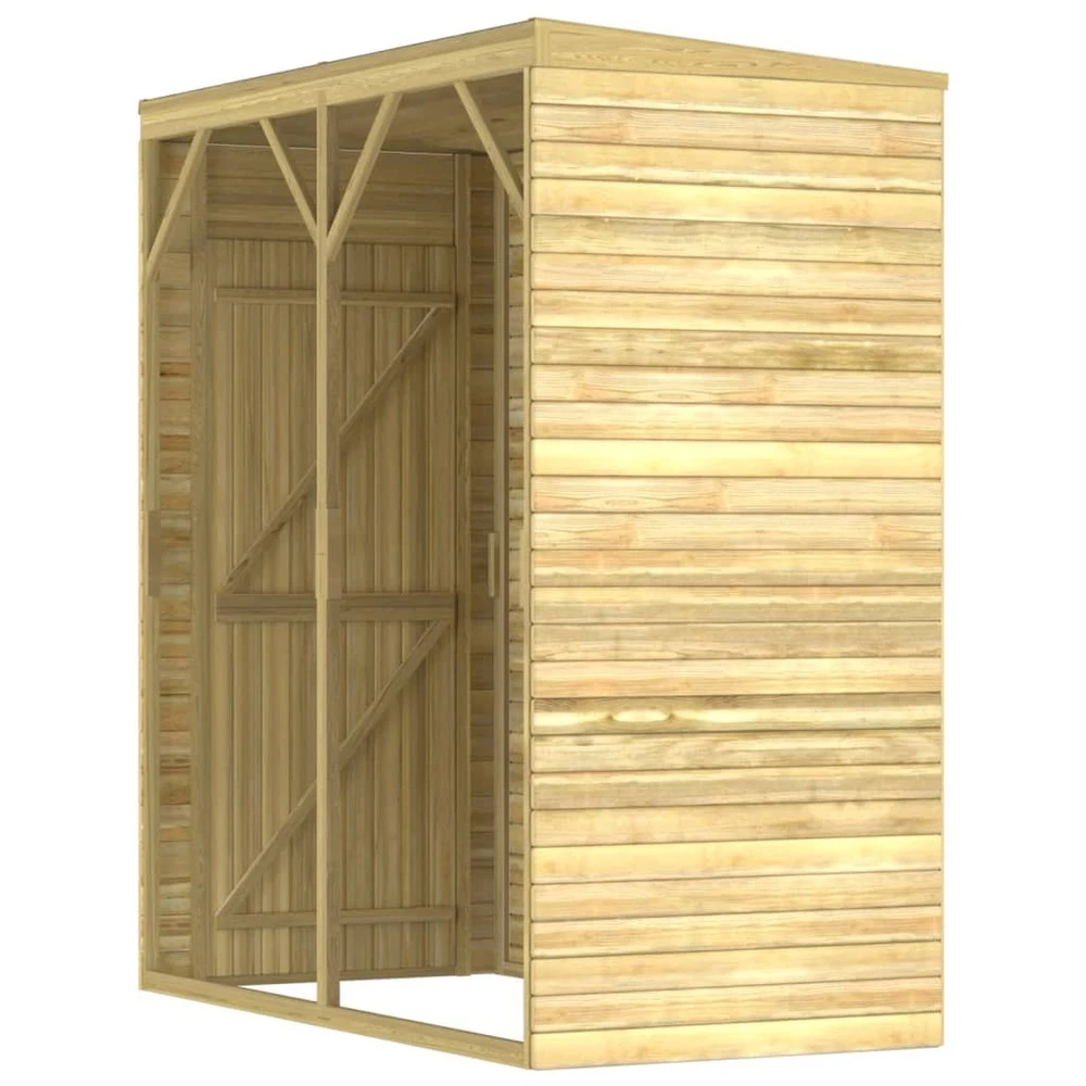 VIDAXL Abri De Stockage De Jardin 100x210x218 Cm Bois De Pin Imprégné 7 VIDAXL Abri De Stockage De Jardin 100x210x218 Cm Bois De Pin Imprégné – Image 5