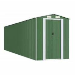 VIDAXL Abri De Jardin Vert 192x772x223 Cm Acier Galvanisé 10 VIDAXL Abri De Jardin Vert 192x772x223 Cm Acier Galvanisé -Promos Le Jardin Vivant Magasin 645584395af1f0.29142685