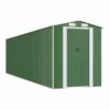 VIDAXL Abri De Jardin Vert 192x772x223 Cm Acier Galvanisé 1 VIDAXL Abri De Jardin Vert 192x772x223 Cm Acier Galvanisé -Promos Le Jardin Vivant Magasin 645584396799f2.12705306