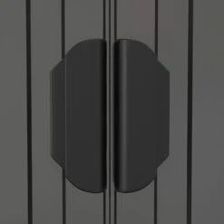 VIDAXL Abri De Jardin Gris Clair 192x1021x223 Cm Acier Galvanisé -Promos Le Jardin Vivant Magasin 6455843e140f10.41981783