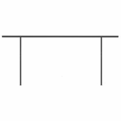 VIDAXL Auvent Manuel Rétractable Avec Led 6x3,5 M Orange Et Marron -Promos Le Jardin Vivant Magasin 645657da6bbae8.64337095