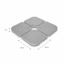 Dalle Pour Parasol à Lester - 50x50cm - 16 Kgs Une Fois Remplie - Pieds. Socle Poids Pour Fixer Votre Parasol 11 Dalle Pour Parasol à Lester - 50x50cm - 16 Kgs Une Fois Remplie - Pieds. Socle Poids Pour Fixer Votre Parasol -Promos Le Jardin Vivant Magasin 645801fc36f596.36712291