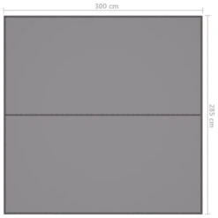 VIDAXL Bâche D'extérieur 3x2,85 M Gris 15 VIDAXL Bâche D'extérieur 3x2,85 M Gris -Promos Le Jardin Vivant Magasin 64580206d957d9.86829732