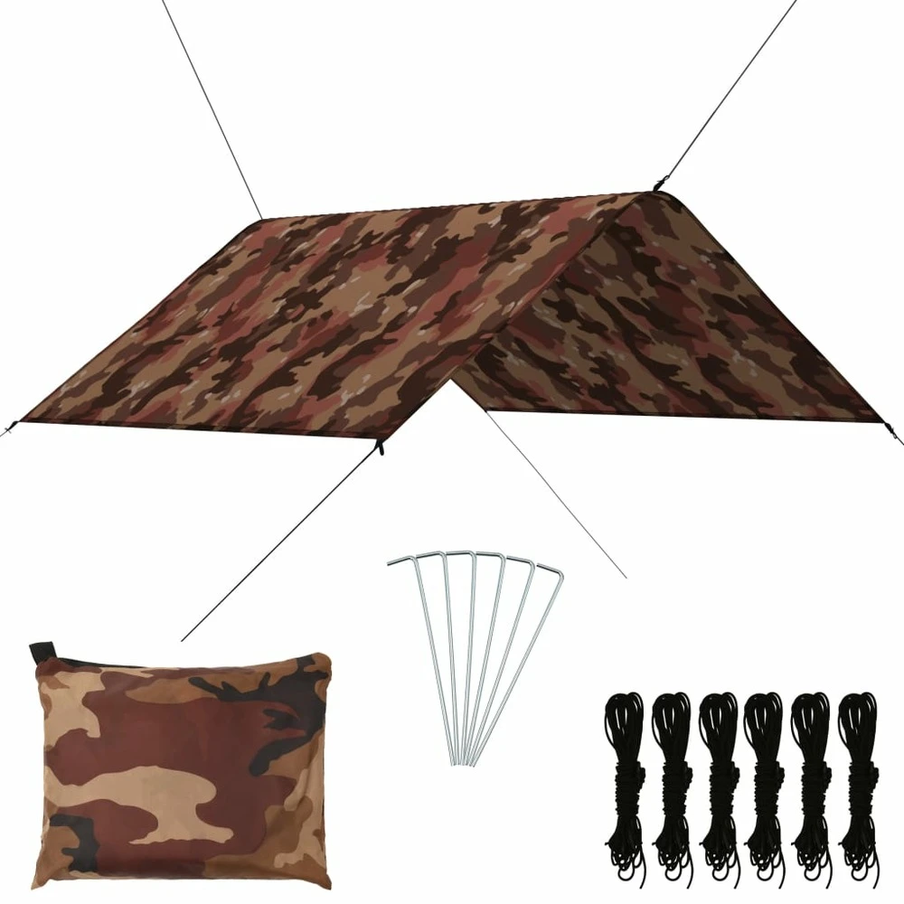 VIDAXL Bâche D'extérieur 3x2,85 M Camouflage 3 VIDAXL Bâche D'extérieur 3x2,85 M Camouflage