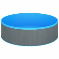 VIDAXL Piscine Avec écumoire Suspendue Et Pompe 350x90 Cm Gris -Promos Le Jardin Vivant Magasin 645a950e0ed121.63892649