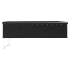 VIDAXL Auvent Rétractable Automatique Avec Store 5x3 M Anthracite -Promos Le Jardin Vivant Magasin 645a95a69a1786.91117490