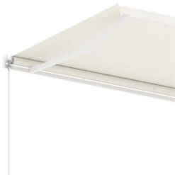 VIDAXL Auvent Manuel Rétractable Sur Pied 450x350 Cm Crème 15 VIDAXL Auvent Manuel Rétractable Sur Pied 450x350 Cm Crème -Promos Le Jardin Vivant Magasin 645a95ad577ee8.93191236