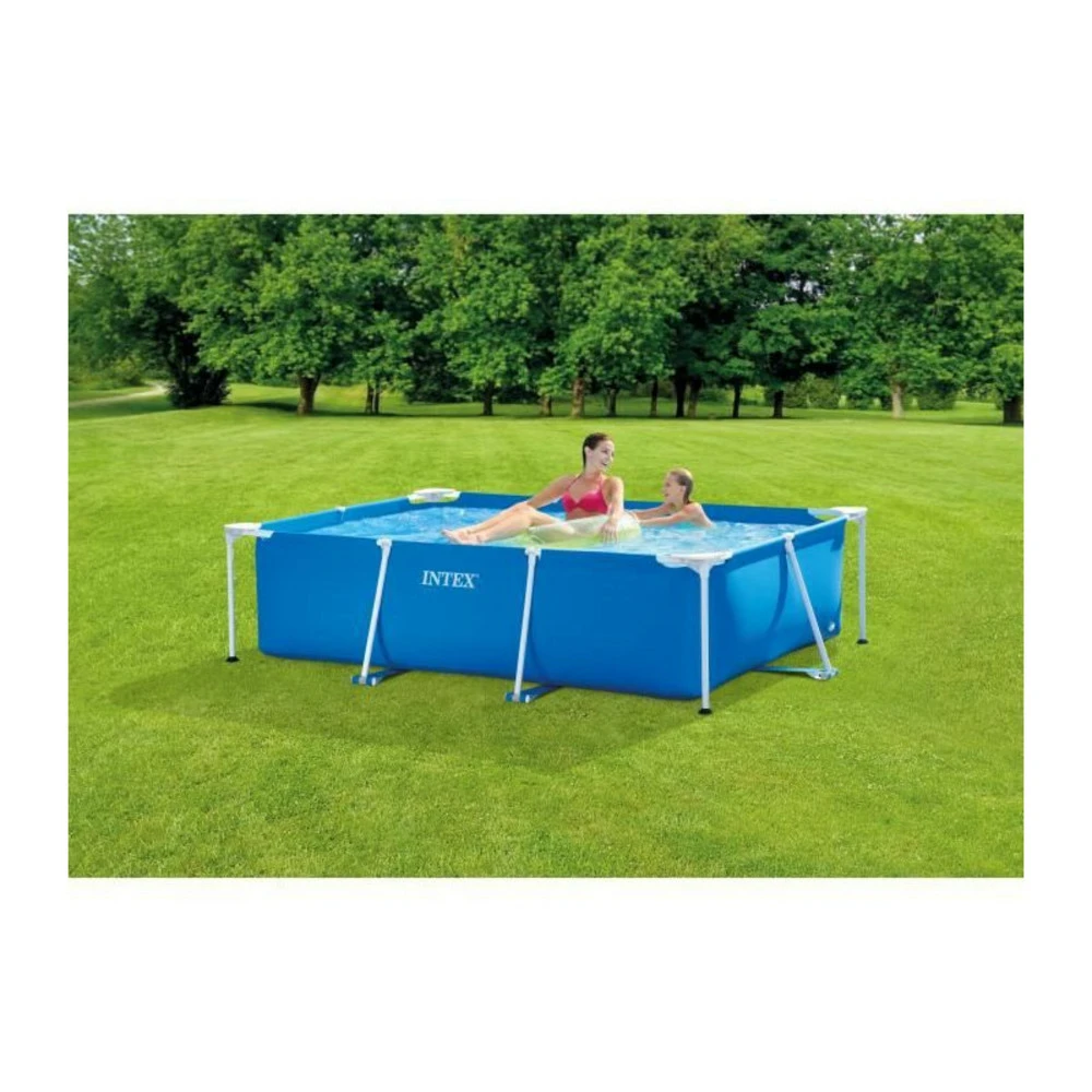 Intex Piscine Tubulaire Metal Frame Junior Rectangulaire 2,20 X 1,50 X 0,60 M 6 Intex Piscine Tubulaire Metal Frame Junior Rectangulaire 2,20 X 1,50 X 0,60 M – Image 4