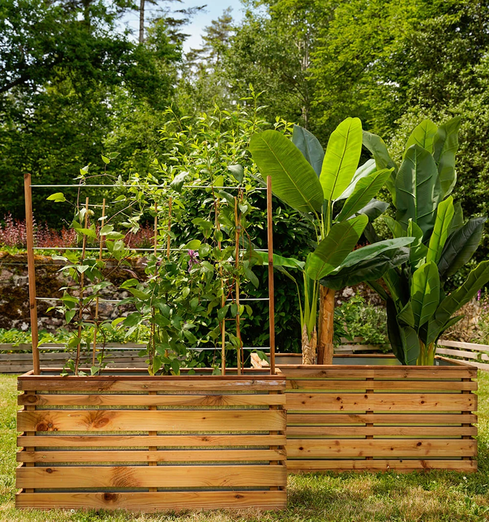 Bac à Fleurs Avec Treillis Lign Z 6 Bac à Fleurs Avec Treillis Lign Z – Image 4