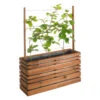 Bac à Fleurs Avec Treillis Lign Z