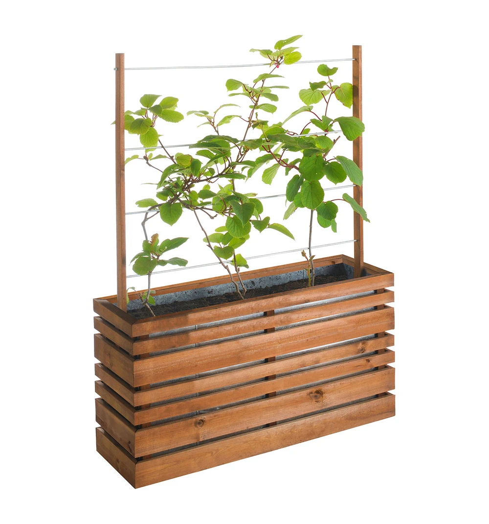 Bac à Fleurs Avec Treillis Lign Z 3 Bac à Fleurs Avec Treillis Lign Z