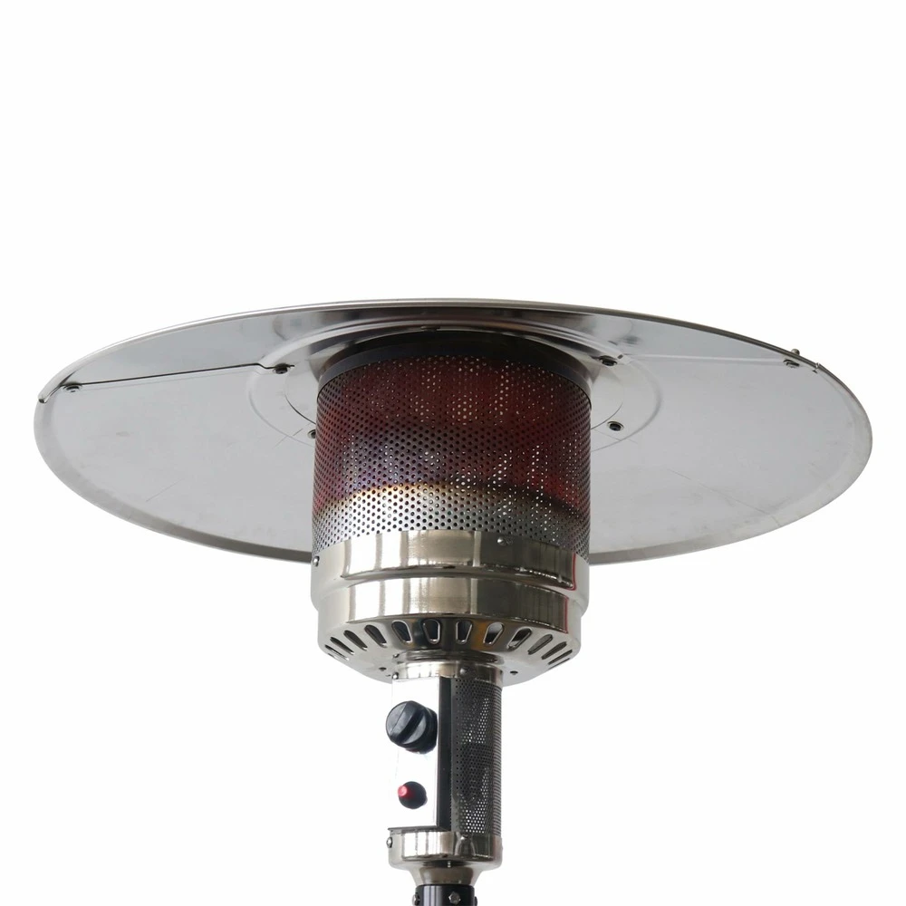 Chauffage D'extérieur à Gaz 13kw - Siberia - Parasol Chauffant Noir. Avec Roulettes Et Stabilisateur 7 Chauffage D'extérieur à Gaz 13kw - Siberia - Parasol Chauffant Noir. Avec Roulettes Et Stabilisateur – Image 5