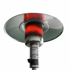 Chauffage D'extérieur Gaz 12.5kw - Finland - Parasol Chauffant En Acier Inoxydable. Réglable. Porte En Façade. Roulettes Et Housse -Promos Le Jardin Vivant Magasin 645b9077912840.01482038