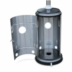 Chauffage D'extérieur Gaz 12.5kw - Finland - Parasol Chauffant En Acier Inoxydable. Réglable. Porte En Façade. Roulettes Et Housse -Promos Le Jardin Vivant Magasin 645b907794e641.05101883