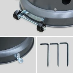 Chauffage D'extérieur Gaz 12.5kw - Finland - Parasol Chauffant Gris. Réglable. Porte En Façade Et Roulettes 15 Chauffage D'extérieur Gaz 12.5kw - Finland - Parasol Chauffant Gris. Réglable. Porte En Façade Et Roulettes -Promos Le Jardin Vivant Magasin 645b907eb42bf1.98988397