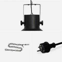 Parasol Chauffant électrique Suspendu 1500w – Lapland – Chauffage D’extérieur Type Halogène. Kit De Suspension Inclus (chaîne Et -Promos Le Jardin Vivant Magasin 645b90829d8f48.13206909