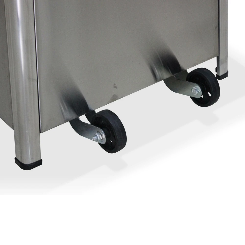 Parasol Chauffant Au Gaz Pyramide - Greenland Avec Housse De Protection Grise - Chauffage D'extérieur 11.2kw En Acier Inoxydable. 8 Parasol Chauffant Au Gaz Pyramide - Greenland Avec Housse De Protection Grise - Chauffage D'extérieur 11.2kw En Acier Inoxydable. – Image 6