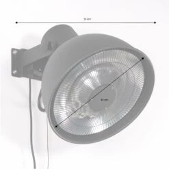Parasol Chauffant électrique 2000w Mural - Lapland - Chauffage D’extérieur Type Halogène. 3 Niveaux De Chauffe (800w / 1200w / 13 Parasol Chauffant électrique 2000w Mural - Lapland - Chauffage D’extérieur Type Halogène. 3 Niveaux De Chauffe (800w / 1200w / -Promos Le Jardin Vivant Magasin 645b908d03f2b5.98471803