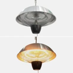 Parasol Chauffant électrique Suspendu 1500w – Oslo – Chauffage D’extérieur Type Halogène. Kit De Suspension Inclus (chaîne Et -Promos Le Jardin Vivant Magasin 645b908fa6ad14.33308761