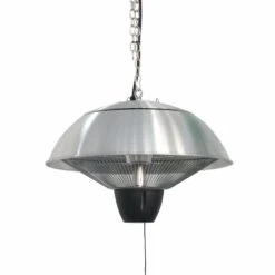 Parasol Chauffant électrique Suspendu 1500w – Oslo – Chauffage D’extérieur Type Halogène. Kit De Suspension Inclus (chaîne Et -Promos Le Jardin Vivant Magasin 645b908faec4f8.59732824