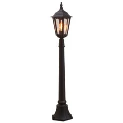 Konstsmide Lampadaire Firenze Noir Mat