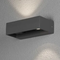 Konstsmide Applique Murale à Led Monza 2x6w Gris Foncé 10 Konstsmide Applique Murale à Led Monza 2x6w Gris Foncé -Promos Le Jardin Vivant Magasin 645e8701d9d3b9.08853983