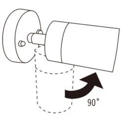 Konstsmide Applique Murale Modena Réglable 1x7 W Acier Inoxydable -Promos Le Jardin Vivant Magasin 645e8713246789.13963645