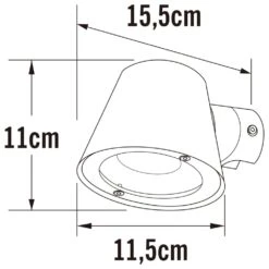 Konstsmide Applique Murale Trieste Galvanisé -Promos Le Jardin Vivant Magasin 645e87307f3e84.62961763