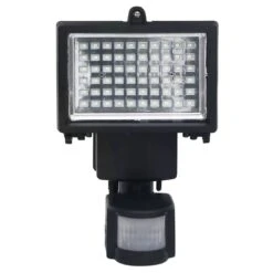 VIDAXL Projecteur à Led Solaire De Jardin Avec Capteur Noir -Promos Le Jardin Vivant Magasin 645e873f8f7ca5.03372050