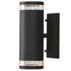 Konstsmide Applique Murale Modena Double Noir Mat -Promos Le Jardin Vivant Magasin 645e87429b8d04.95917278