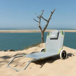 Transat Chaise De Plage A Roulette Vert Et Gris 8 Transat Chaise De Plage A Roulette Vert Et Gris -Promos Le Jardin Vivant Magasin 645ecef8adc212.85007808