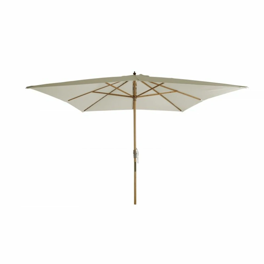 Parasol Droit Moana En Bambou Contreplaqué Et Tissu Beige Clair 3 Parasol Droit Moana En Bambou Contreplaqué Et Tissu Beige Clair