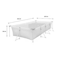 Piscine Hors Sol Tubulaire. Rectangulaire Grise 4x2 Avec Pompe De Filtration Et Armature En Acier 11 Piscine Hors Sol Tubulaire. Rectangulaire Grise 4x2 Avec Pompe De Filtration Et Armature En Acier -Promos Le Jardin Vivant Magasin 64627b6f2b0c69.26006293