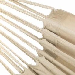 Toile De Hamac écru. 1 Personne. 100% Polycoton. 240x160cm -Promos Le Jardin Vivant Magasin 64627e264b95b2.14812048