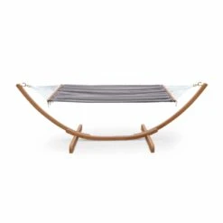 Hamac En Bois - Hamaca - Hamac 317x100cm Avec Toile En Coton -Promos Le Jardin Vivant Magasin 64627e2acdfc58.97416172