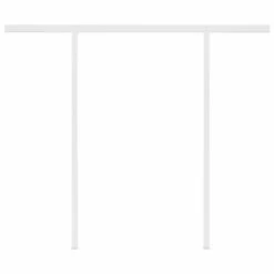 VIDAXL Auvent Automatique Avec Capteur De Vent Et Led 3,5x2,5 M Crème -Promos Le Jardin Vivant Magasin 646716152ac4d4.29851109