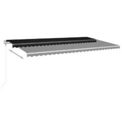 VIDAXL Auvent Automatique Capteur De Vent Et Led 600x300 Cm Anthracite 11 VIDAXL Auvent Automatique Capteur De Vent Et Led 600x300 Cm Anthracite -Promos Le Jardin Vivant Magasin 6467161b4f0e35.21766603