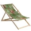 Madison Chaise De Plage En Bois Cala 55x90x87 Cm Vert