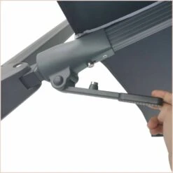 Parasol Déporté Poivre + Dalle Et Housse L400xh272xl300 - Jules - Cezare -Promos Le Jardin Vivant Magasin 646bb5c11927d4.42114660