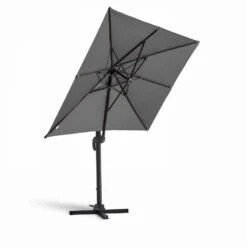 Parasol Déporté 2x3 M Et 4 Dalles à Remplir Aluminium Gris -Promos Le Jardin Vivant Magasin 646e58f64af794.15978372